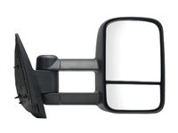 2007-2011 Chevy Silverado 1500 - Extendable Towing Mirror / Driver side (Manual, Dual Mirror, Black, Foldaway)