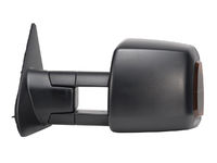 2008-2013 Toyota Tundra - Extendable Towing Mirror / Driver side (Power Heated, w/Light, Dual Mirror, Black, Foldaway)