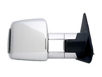 2007-2013 Toyota Tundra - Extendable Towing Mirror / Passenger side (Power Heated, w/Smoked Light, Dual Mirror, Chrome, Foldaway)