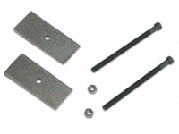 2 Degree Axle Shims 3" wide w/3/8" Center Pins (pair)