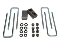 1988-1998 GMC Truck 1500, 2500 & 3500 4wd - 1.5" Rear Block Kit (ubolts & lift blocks)