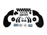 2010-2012 Dodge Ram 2500 4WD Gas Motor - 5" Premium Lift System (Body Lift Kit / Leveling Kit Combo)