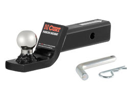 Fusion Ball Mount - (2" Drop Ball Mount, 1 7/8" Ball) by Curt # 45131