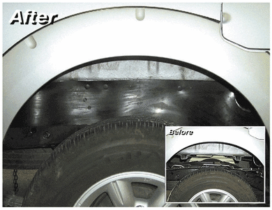 
    Jeep Wrangler Gap Guards 1987-1996 by Performance Acc. #6907
