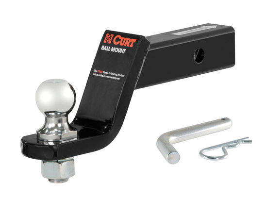 Curt Ready Tow Ball Mount - (4" Drop Ball Mount, 1 7/8" Ball) # 45055