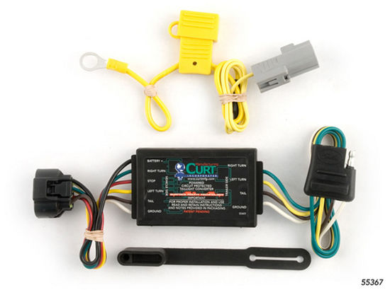 Toyota Tundra Trailer Wiring Kit 2000-2000 by Curt MFG #55367