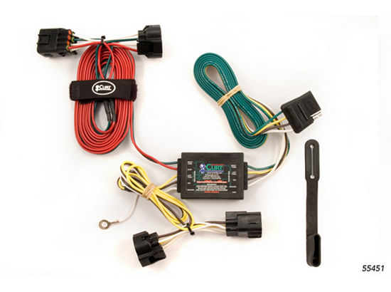 Jeep Grand Cherokee Trailer Wiring Kit 2005-2006 by Curt MFG #55451