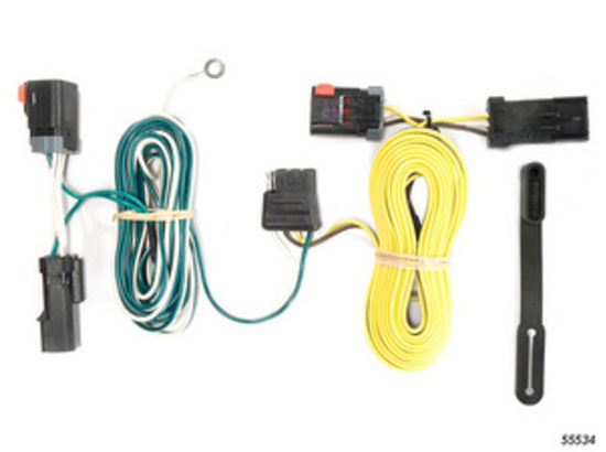 Dodge Challenger Trailer Wiring Kit 2008-2012 by Curt MFG #55534