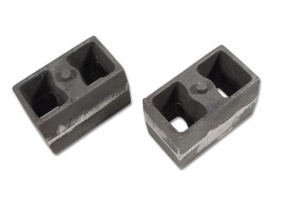 4" cast iron blocks (3" wide, non-tapered) pair