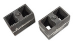 4" cast iron blocks (3" wide, non-tapered) pair