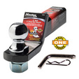 Towing Starter Kit - 2" Drop Ball Mount- Hitch Ball Master Lock 3497AT