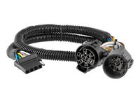 1999-2018 Chevy Silverado 1500 - Curt MFG Trailer Wiring Kit (Adds 5-flat to OE 7-way)