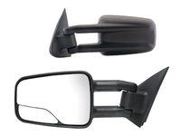 2000-2006 GMC Yukon - Extendable Towing Mirrors / Pair (Manual, Black, Foldaway)