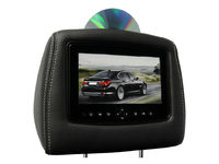 2011-2013 Ford Explorer  - "OE-Look" Video Headrest / LT Stone (pair)