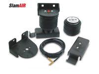 1982-2002 Chevy S-10 Blazer 2wd (w/2" to 4" rear lowering kit) - "Slam Air" Air Bag Helper Spring Kit (Rear)