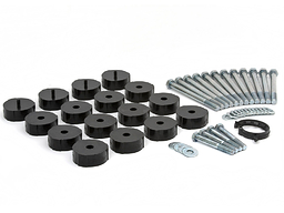 2004-2009 Hummer H3 - Daystar Body Lift Kit 1" (Replaces Factory Mounts, Includes all Hardware)