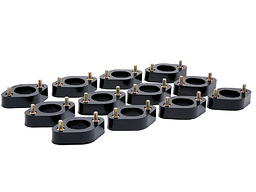 2007-2018 Jeep Wrangler JK (Automatic Only) - Daystar Body Lift Kit 1" (Works with Factory Body Mount Bushings)