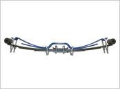 2007-2015 GMC Van Savana 2500 & 3500 over 8500 GVW (w/o rear a/c) - 2500 lbs "Pro Series " Helper Springs (pair)